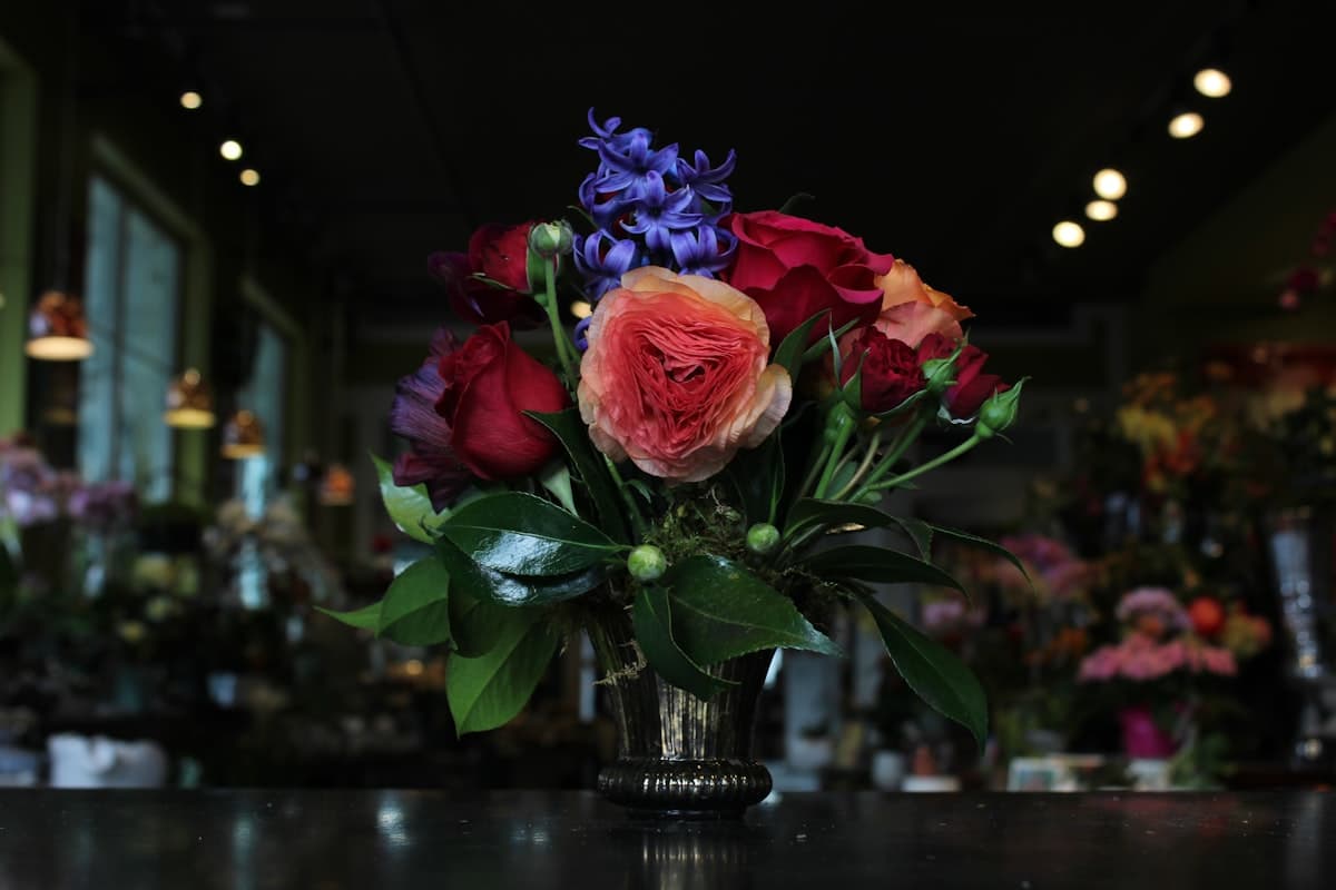 La Table, A low arrangement for the table